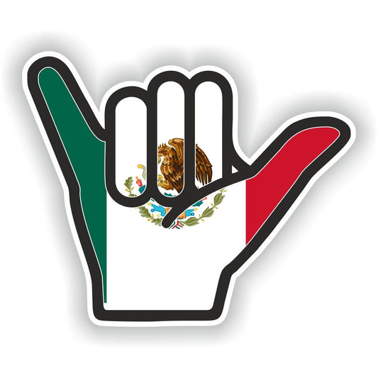 Mexico Shaka Hand Hang Loose