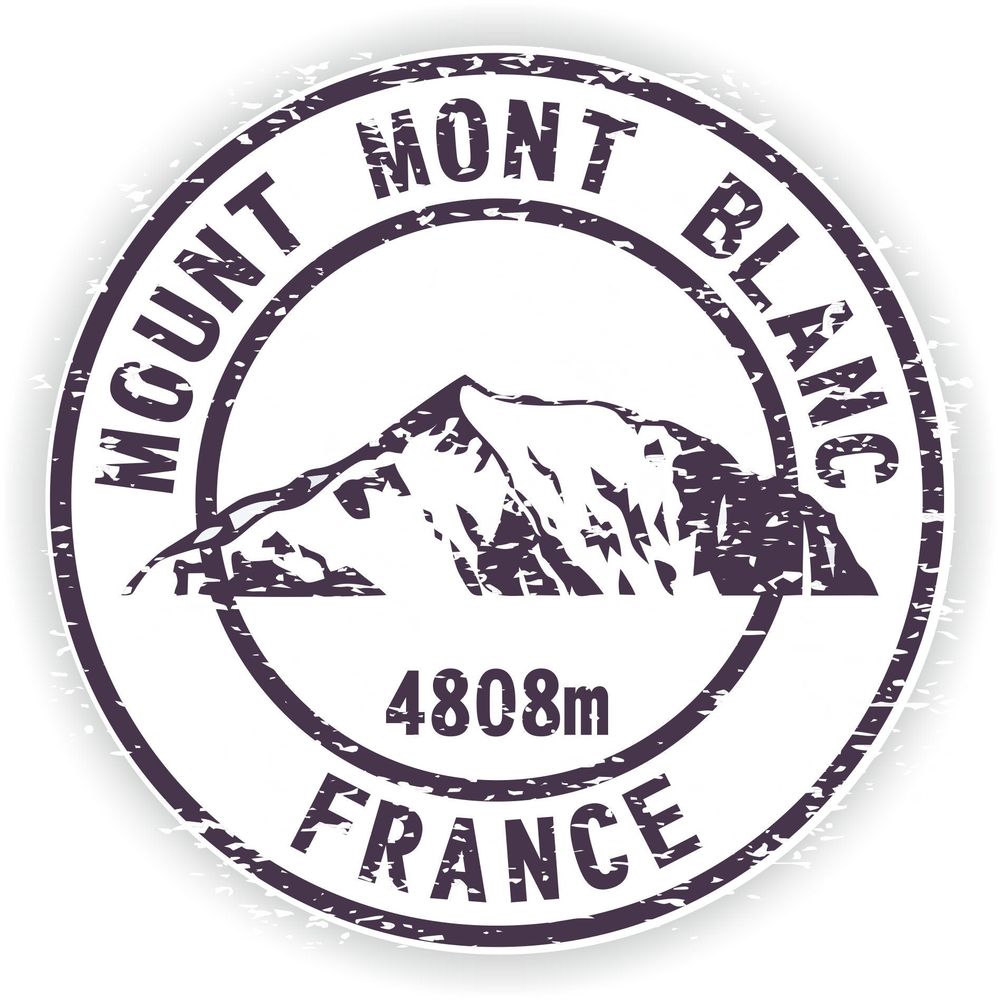 Mont Blanc Mount Stamp Mountains Vinyl