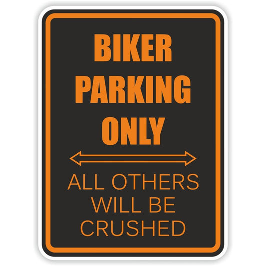 Biker Parking Only