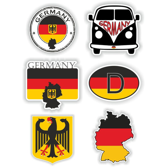 Germany Stickers Set