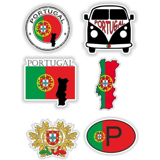 Portugal Stickers Set