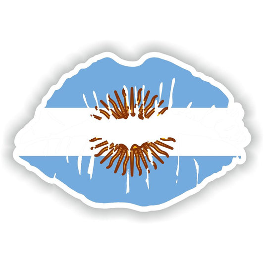 Argentina Lips Flag