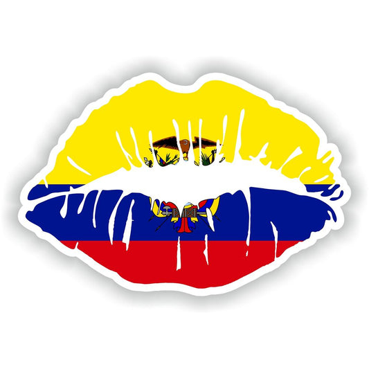 Ecuador Lips Flag