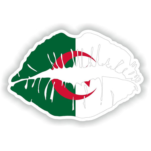 Lips Algeria Flag