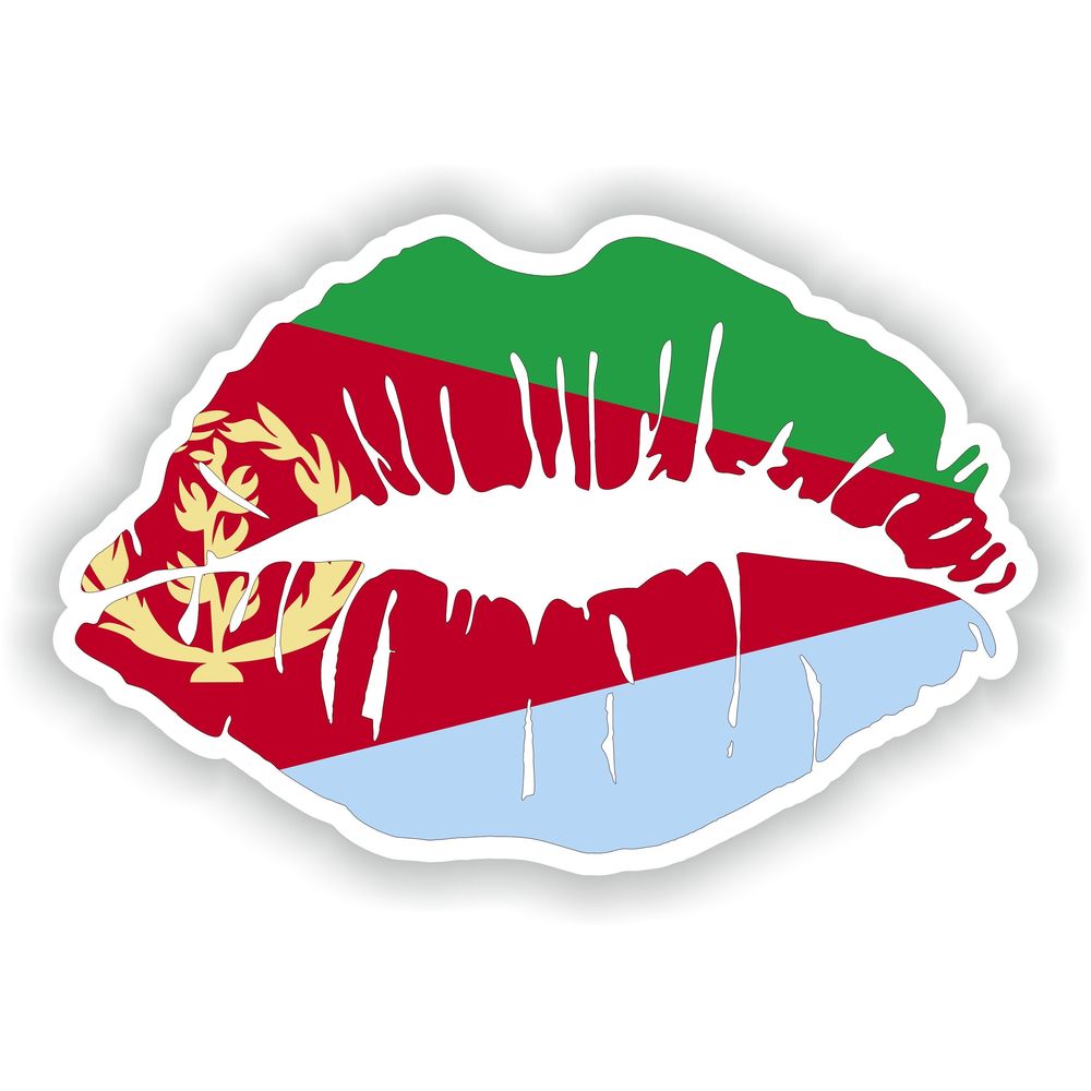 Lips Eritrea Flag