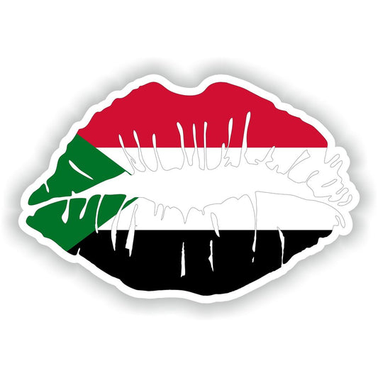 Lips Sudan Flag