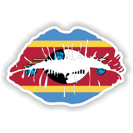 Lips Swaziland Flag