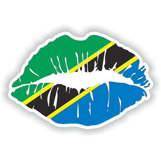 Lips Tanzania Flag