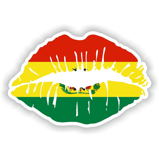 Bolivia Lips Flag