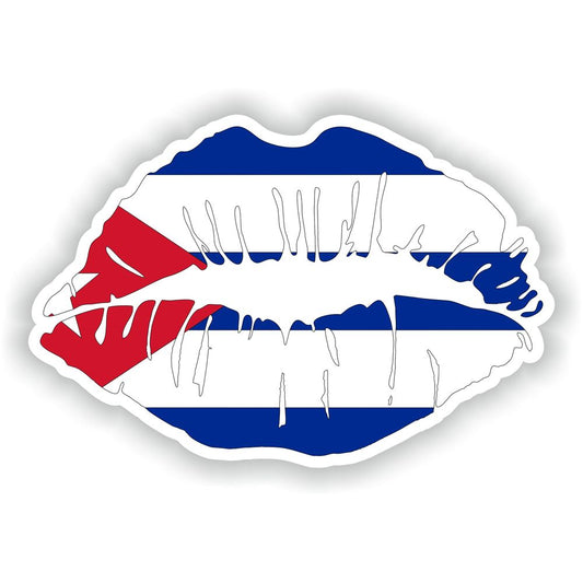 Cuba Lips Flag