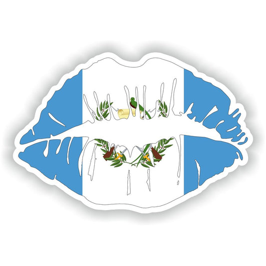 Guatemala Lips Flag