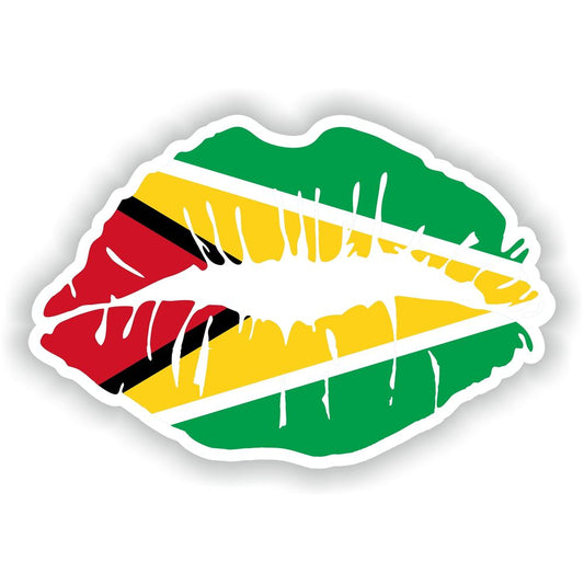 Guyana Lips Flag