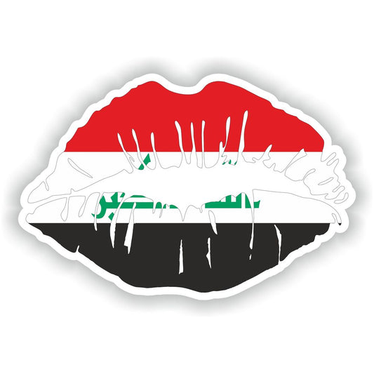 Lips Iraq Flag
