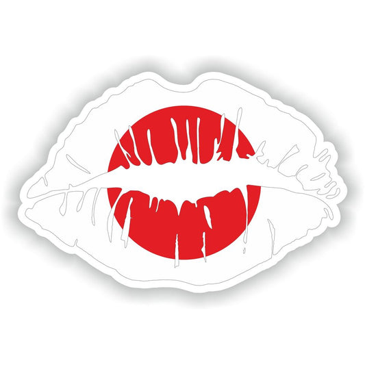 Lips Japan Flag
