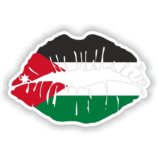 Lips Jordan Flag