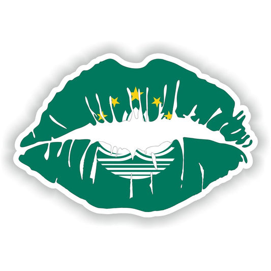 Lips Macau China Flag