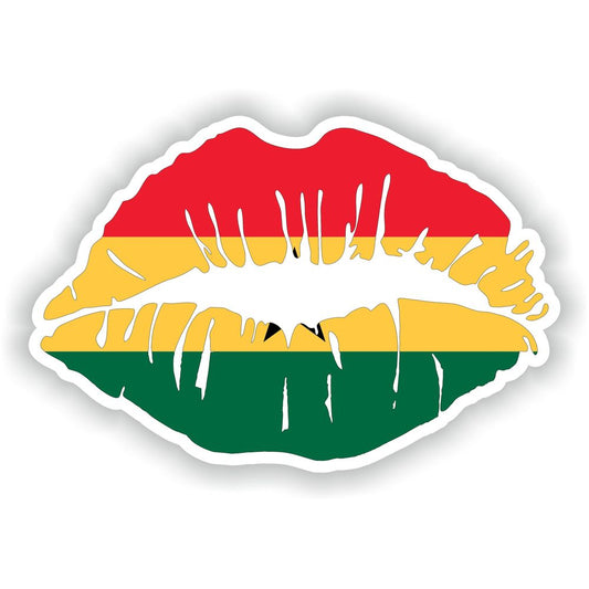 Lips Ghana Flag