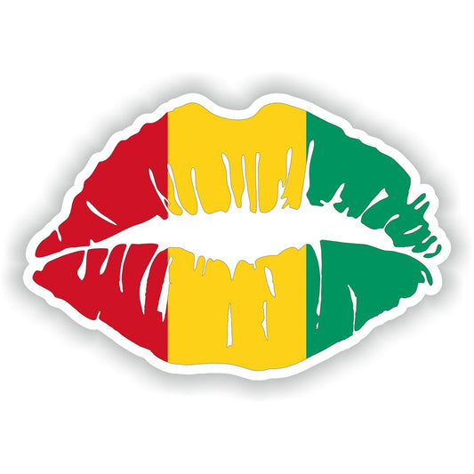 Lips Guinea Flag