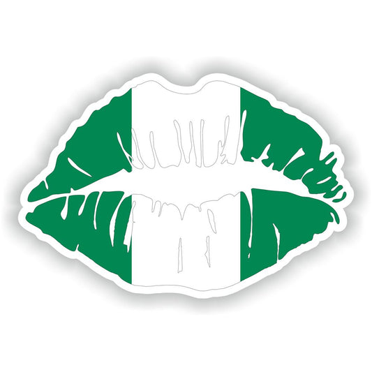 Lips Nigeria Flag