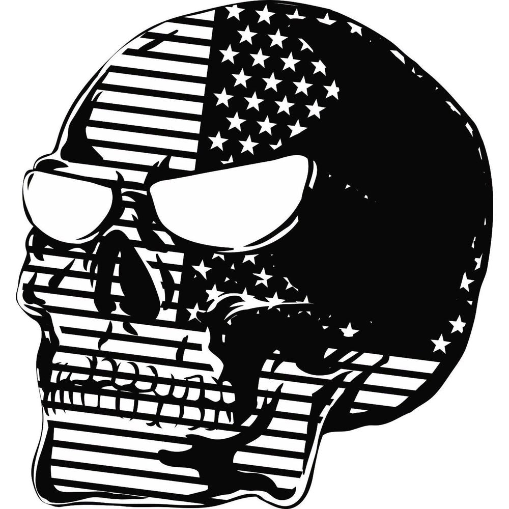 Skull Head USA #34
