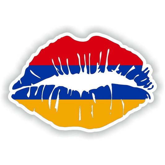 Lips Armenia Flag