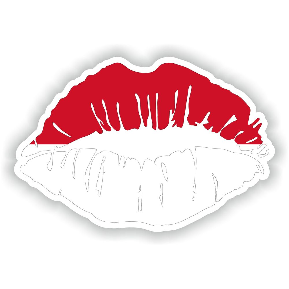 Lips Indonesia Flag