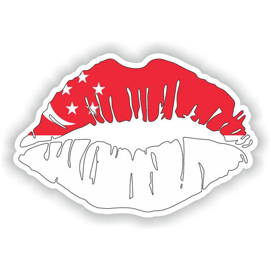 Lips Singapore Flag