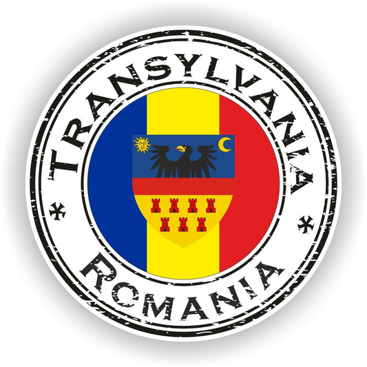 Romania Transylvania #02 Seal Round Flag