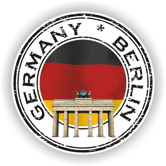 Germany Berlin Seal Round Flag