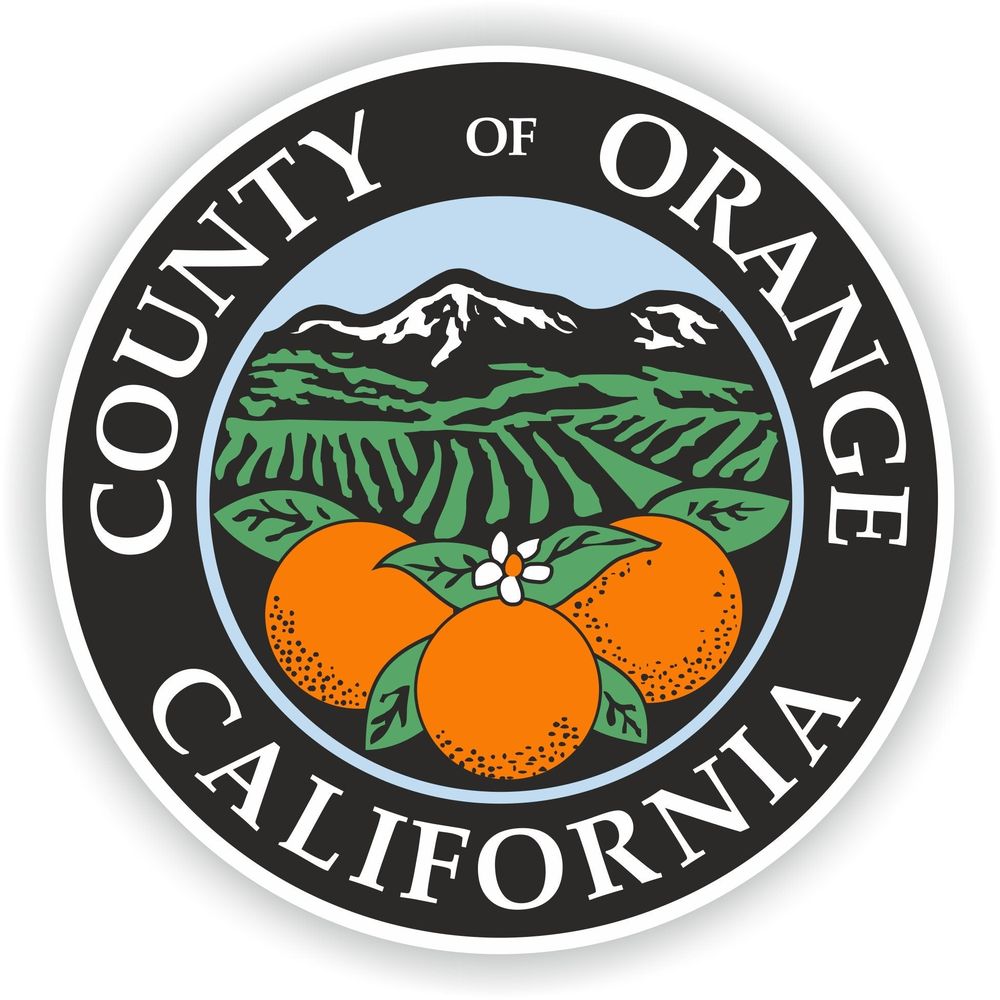 Orange County Seal Round