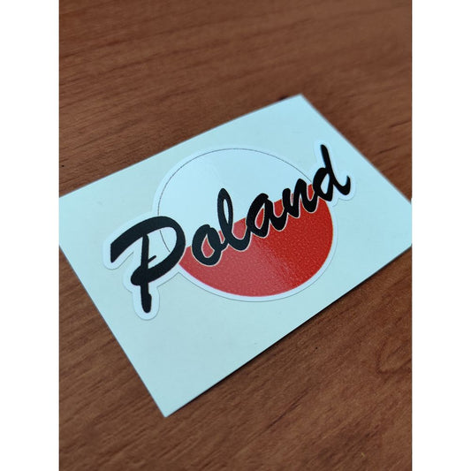 Poland Round Flag