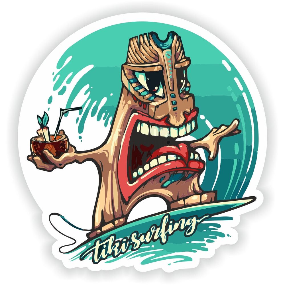 Tiki Surfer #02