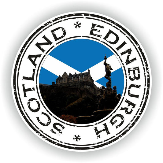 Scotland Edinburgh #02 Seal Round Flag