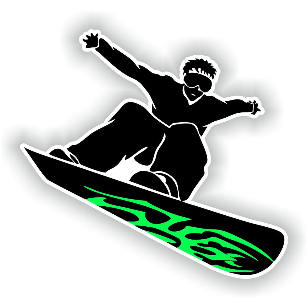 Snowboarder Snow Ski Snowboard