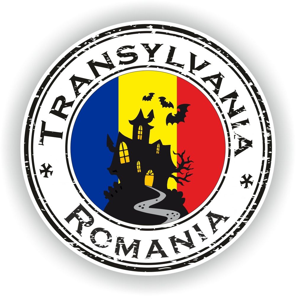 Romania Transylvania #03 Seal Round Flag