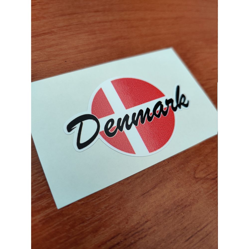 Denmark Round Flag
