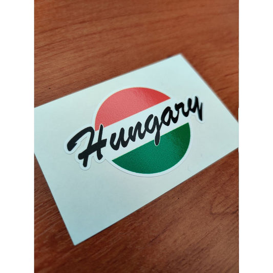 Hungary Round Flag