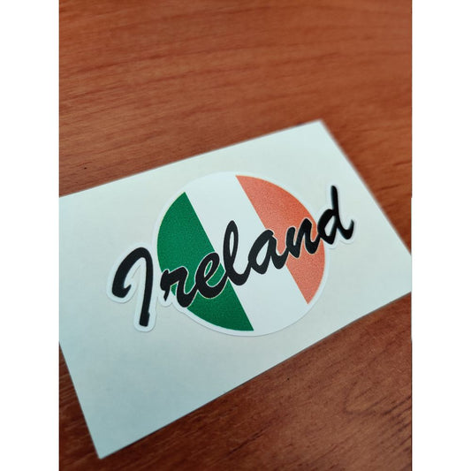 Ireland Round Flag