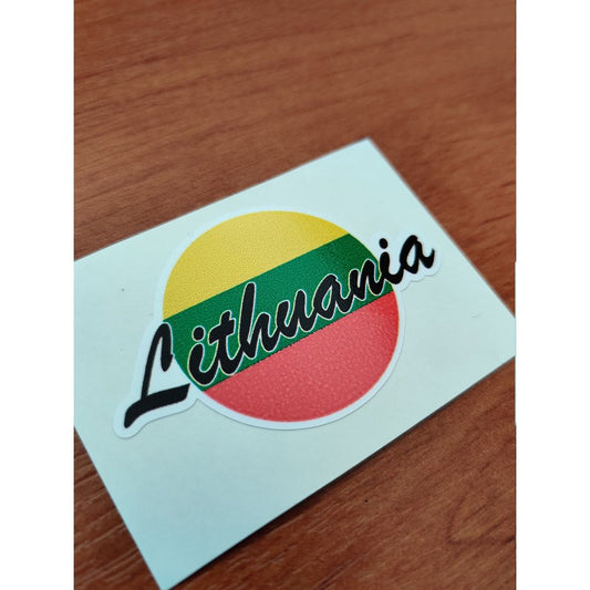 Lithuania Round Flag