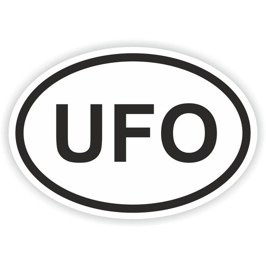 UFO U.F.O. Country Code Oval
