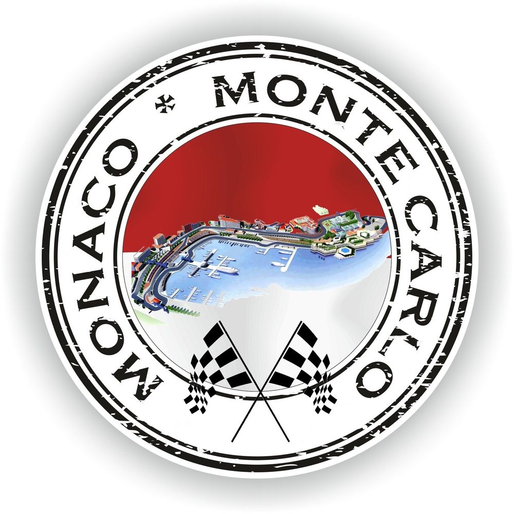 Monaco Monte Carlo #02 Seal Round Flag