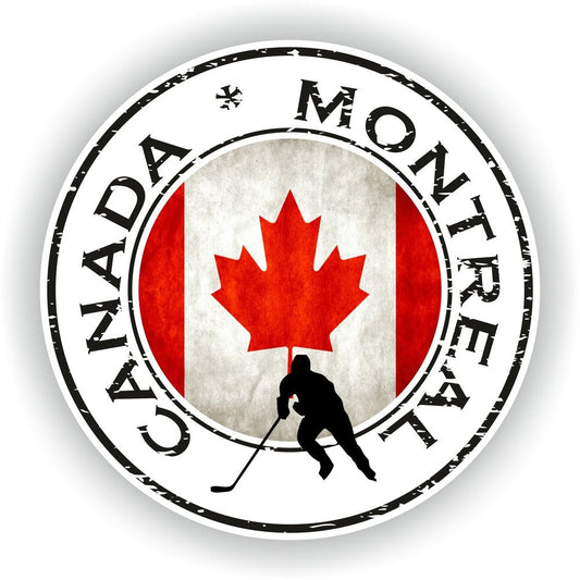 Canada Montreal Seal Round Flag
