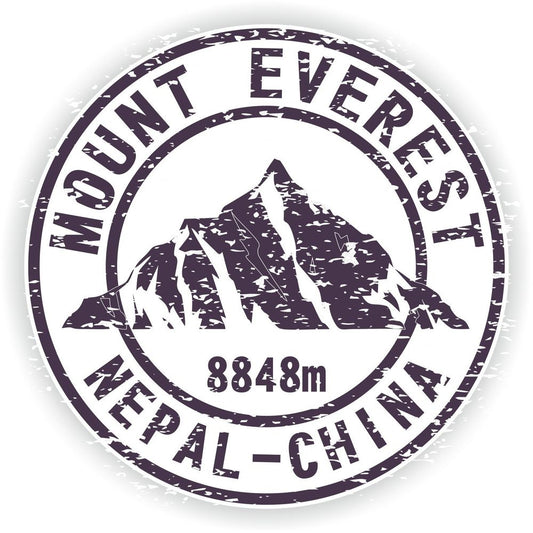 Everest Mount Stamp Mountains Vinyl