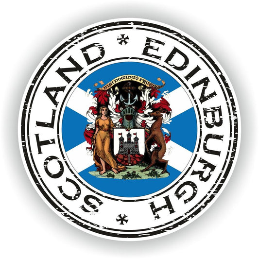 Scotland Edinburgh #03 Seal Round Flag