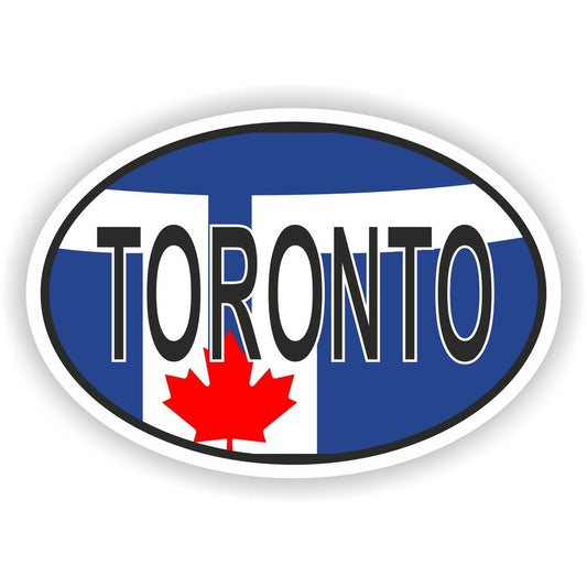 Toronto Country Code Oval With Flag