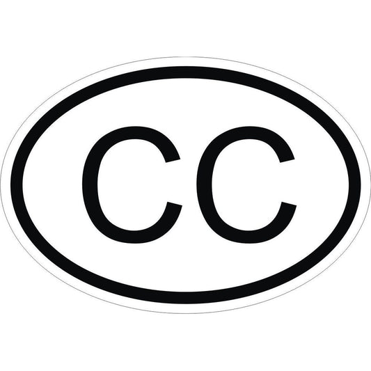 Cc Code Oval