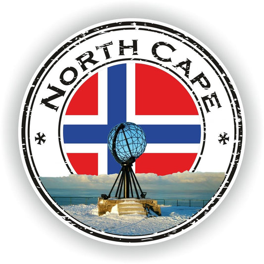 North Cape Norway Seal Round Flag