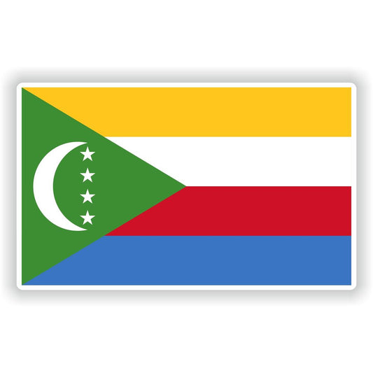 The Comoros African Flag